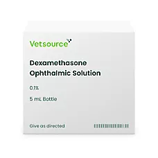 Dexamethasone Ophthalmic Solution 0.1%, 5 mL Bottle