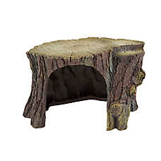 Thrive Tree Stump Hideaway Terrarium Decor - Reptile Hide Decor