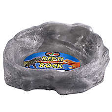 Zoo Med Repti Rock Reptile Dish - Reptile Food & Water Bowl - XS