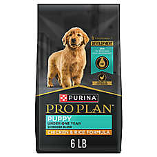Purina Pro Plan High Protein Dry Puppy Food Shredded Blend Chicken & Rice Formula