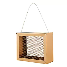 All Living Things® Wild Bird Seed Cake Cage Feeder for Large or Multiple Seed Cakes
