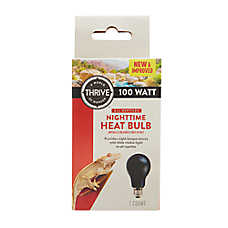 Thrive Reptile Nighttime Heat Bulb - Reptile Heat Bulb - 60-100W