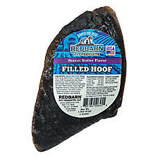 Redbarn Peanut Butter Filled Hoof Dog Treat