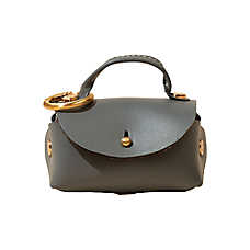 Poopbag Dispenser By Kandog W/ Carabiner Clip For Convenient Access, Crafted W/ Genuine Leather