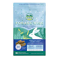 Oxbow Forage Wise Mixed Rabbit Food - Engaging Variety Diet with Complete Nutrition - 4 Lbs