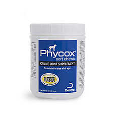 Dechra Phycox Dog Hip & Joint Support Supplement with MSM, Soft Chews, 60 or 120 Count