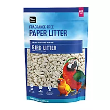 All Living Things® Paper Bedding Pellets - Pet Bird Bedding for Cage Cleanup - 5lb