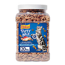 Purina? Friskies? Party Mix All Life Stages Cat Treats - Chicken, With Vitamins