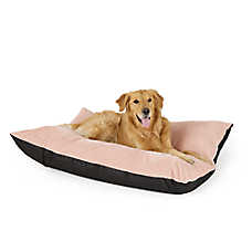 Top Paw Pink Cozy Pillow Bed, Small/Medium, Large/X Large