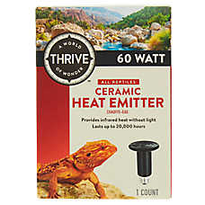 Thrive Reptile Ceramic Heat Emitter - Terrarium Heater - 60-100W