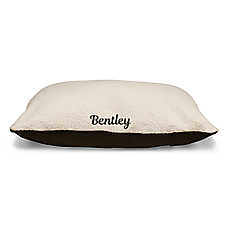 Majestic Pet Personalized Sherpa Pillow Dog Bed w/Removable Cover