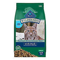 Blue Buffalo Wilderness Adult Dry Cat Food - Grain Free, Duck