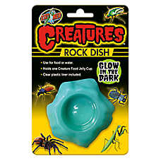 Zoo Med Creatures? Rock Dish - Reptile Food & Water Bowl