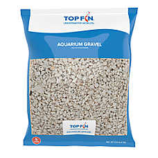 Top Fin? Premium Aquarium Gravel - Bright White - Fish Tank Substrate - 2-25 lb