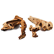 Zoo Med Mopani Wood Aquarium & Terrarium Ornament - Climbing Terrarium Decor - Medium