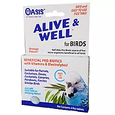 Oasis® Alive and Well for Birds - Pet Bird Health Supplement