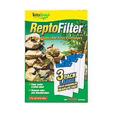Tetra? ReptoFilter Disposable Filter Cartridge Aquatic Reptile Turtle Filter Media - 3 ct