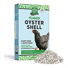 Small Pet Select Flaked Oyster Shell for Chickens 10 lb - Calcium Supplement
