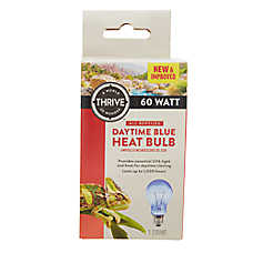 Thrive Reptile Daytime Blue Heat Bulb - Reptile Heat Bulb - 60-100W