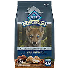 Blue Buffalo Wilderness High Protein, Chicken Puppy Dry Dog Food