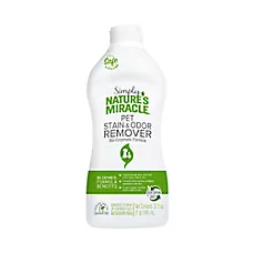 Simply Nature's Miracle® Pet Stain & Odor Remover W/ Pplant-Derived & Bio-Enzymtic Formula- 32 Oz