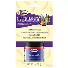 QUICKO Multivitamin Bird Supplement - Pet Bird Vitamin Supplement