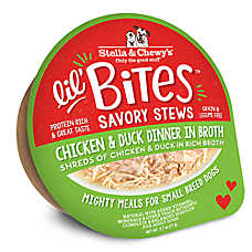 Stella & Chewy's Lil Bites Savory Stews Small Breed Adult Wet Dog Food - Chicken & Duck