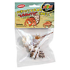 Zoo Med Hermit Crab Shells - Hermit Crab Habitat Shells - Small-XL