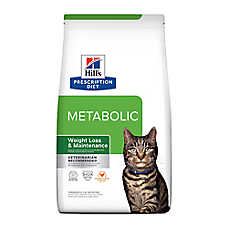 Hill's Prescription Diet Metabolic Weight Loss & Maintenance Dry Cat Food - Chicken