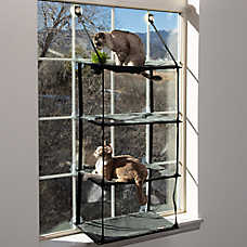 K&H Pet Products EZ Mount Window Kitty Sill Cat Perch