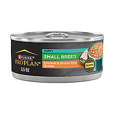 Purina Pro Plan Small Breed Puppy Dog Wet Food - Chicken & Brown Rice, 5.5 oz