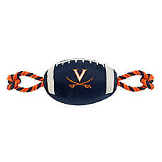 Pets First University of Virginia Football Rope Dog Toy