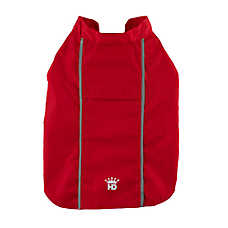 Hip Doggie Hoodless Water Resistant with Lining Dog Raincoat