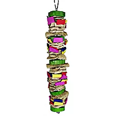 A&E Cage Company Color Splash Bird Toy for Pet Bird Enrichment