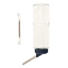 Full Cheeks&trade; Glass Water Bottle