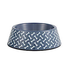 Top Paw? Bones Melamine Dog Bowl 12oz, 52oz