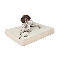 Top Paw? Orthopedic Mattress Dog Bed, Brown/Grey/Tan, Medium/Large/XLarge, 28Lx22W, 38Lx30W, 48Lx38