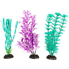 Top Fin? Artificial Pearlized Aquarium Plant Variety Pack - 3 Count