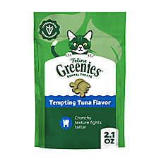 Greenies&trade; Feline Greenies Adult Cat Dental Treats - Dental Care, Natural, Tuna
