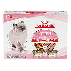 Royal Canin Kitten Wet Food - Texture Variety Pack, 12 Ct, 2.2 Lb