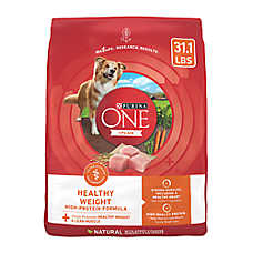 Purina ONE+ Plus Healthy Weight Dry Dog Food - High Protein, Turkey