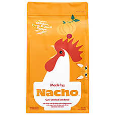 Made by Nacho Dry Cat Food with Freeze Dried Raw Kibble - Chicken, Duck, & Quail