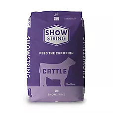 Show String Grow Finisher Beef Feed, 50lb - Cattle Feed