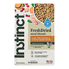Instinct FreshDried Meal Blends Adult Freeze-Dried Dog Food - Chicken & Harvest Blend