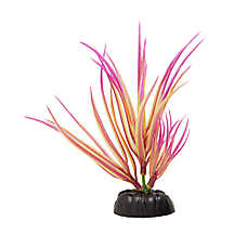 Top Fin? Artificial Mini Spike Aquarium Plant - Fish Tank Plant Decor - 4 in