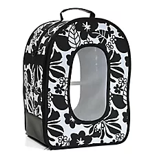 A&E Cage Company Voyager Pet Bird Travel Carrier - White