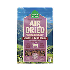 Open Farm Air Dried Adult Dry Dog Food - Bone Broth Infused, Pollock & Lamb