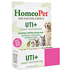 HomeoPet? Dog UTI+ Liquid Urinary Supplement, Support Upper & Lower Urinary Tract, 15-ml bottle
