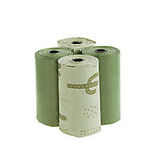 Top Paw? Dog Poop Bags - Extra Thick, Eucalyptus Scent, Green - Cactus & Solids - 60-240 Count