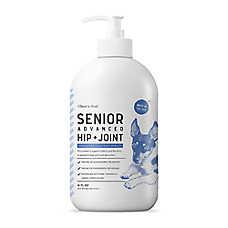 Chew + Heal Dog Senior Advanced Liquid Hip & Joint Supplement with Glucosamine, 16 Oz